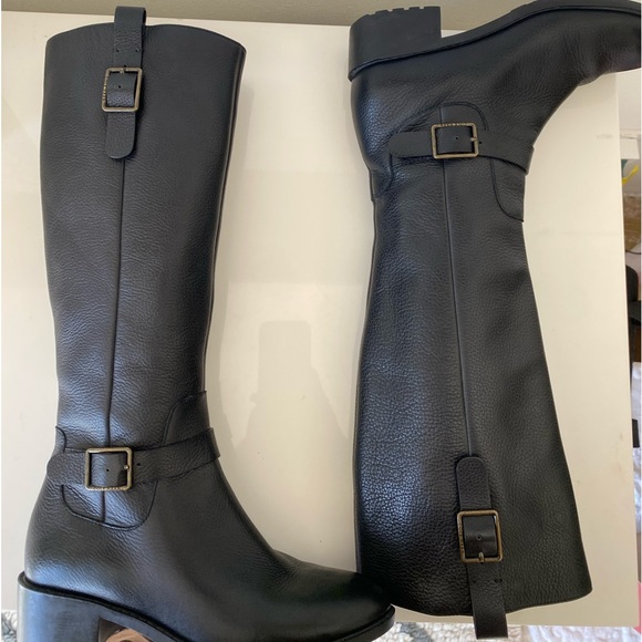 🎉🎉 Host Pick🎉🎊Cole Haan Black Leather Boots, 6B  Host Pick “Together We Posh - Picture 2 of 5